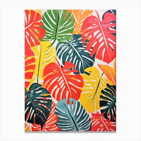 Tropical Leaves 13 Canvas Print