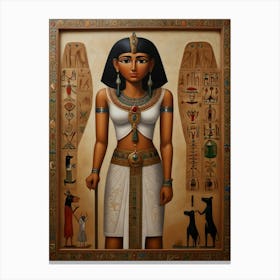 Egyptian Goddess 1 Canvas Print