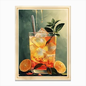 Iced Tea 24 Canvas Print