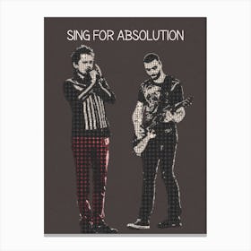 Sing For Absolution Matt Bellamy & Chris Wolstenholme Muse Canvas Print