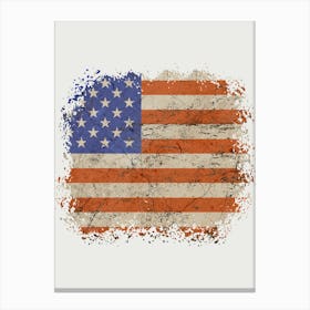 American Flag 2 Canvas Print
