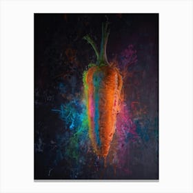 Rainbow Carrot Canvas Print