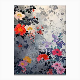 Hokusai Great Japan Botanical Japanese 20 Canvas Print