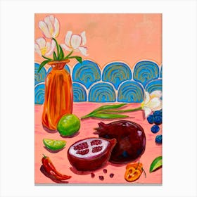 Pomegranate Canvas Print