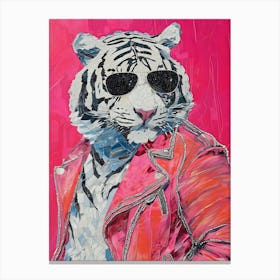 White Tiger 2 Canvas Print