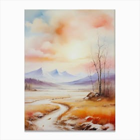 Landscape Painting 6 Canvas Print