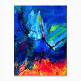 Acrylic Extruded Painting 102 Canvas Print