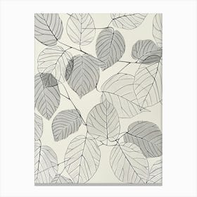 Leaf Wallpaper Canvas Print