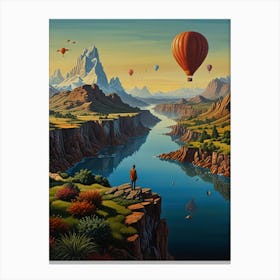 Hot Air Balloons Canvas Print