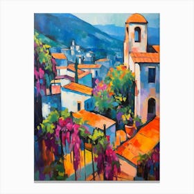 Ravello Italy 3 Fauvist Painting Canvas Print