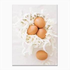 Eggs In A Bowl 4 Canvas Print