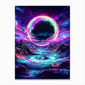 Rainbow Ring Canvas Print