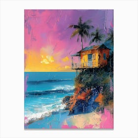 Beach House Canvas Print