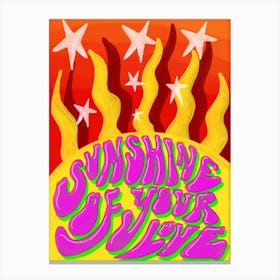 Sunshine Of Your Love Canvas Print