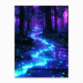 Luminous Forest Canvas Print