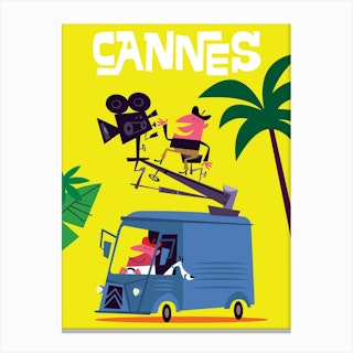 Cannes Canvas Print
