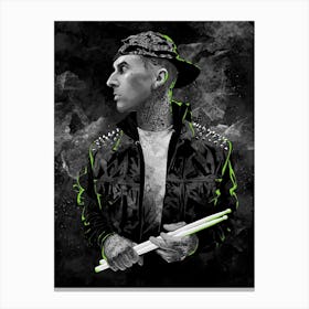 Travis Barker Canvas Print