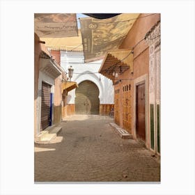 Alleyway In Marrakech Canvas Print