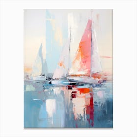 Sailboats 18 Canvas Print