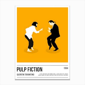 Pulp Fiction Boyfriend Christmas Gift Canvas Print