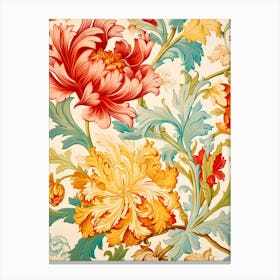 Floral Wallpaper 136 Canvas Print