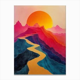 'Sunrise' 64 Canvas Print