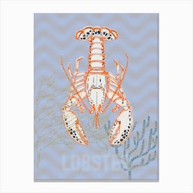 Sea Life Lobster Canvas Print