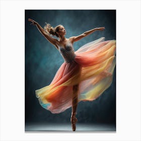 Ballet Dancer Canvas Print