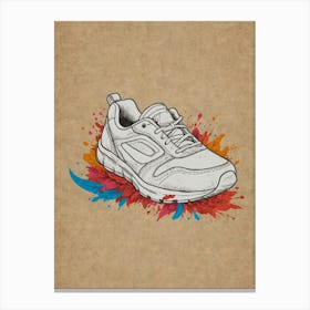 Running Shoes Canvas Print