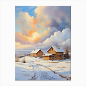 Winter Landscape 21 Canvas Print