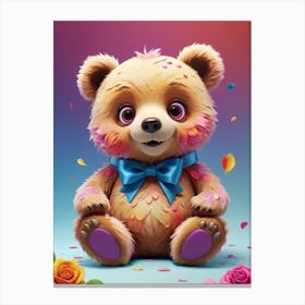 Teddy Bear Canvas Print