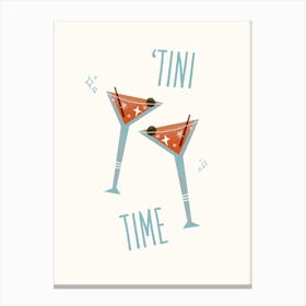 Tini Time Canvas Print