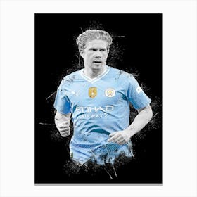 Kevin De Bruyne 2 Canvas Print