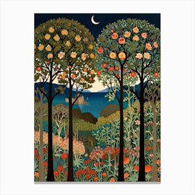 William Morris London Garden Canvas Print