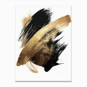 Abstract Brush Strokes Canvas Art Canvas Print