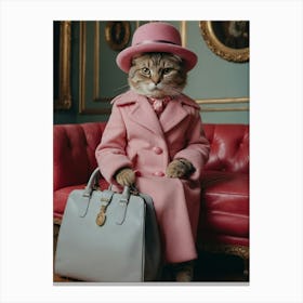 King Cat 2 Canvas Print