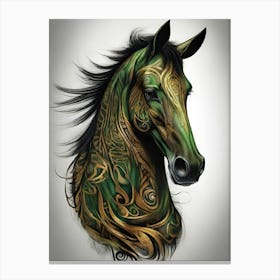 Celtic Horse 1 Canvas Print