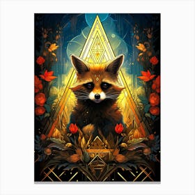 Raccoon 2 Canvas Print