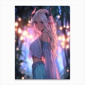 Elf Girl Canvas Print