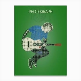 Photograph — Ed Sheeran Canvas Print