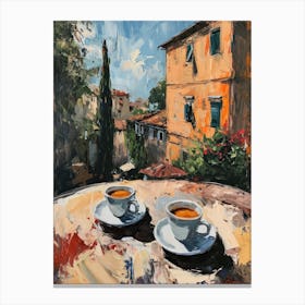 Rome Espresso Made In Italy 8 Canvas Print