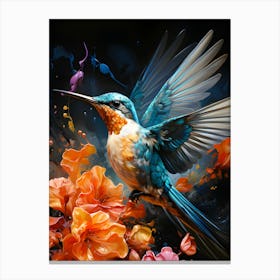 Echoing Wings Birds In The Sky Canvas Print