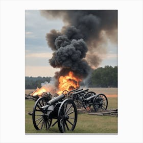 Battle of Gettysburg Canvas Print