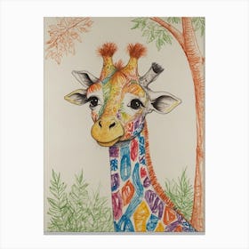 Giraffe 33 Canvas Print