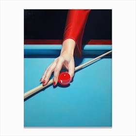 Pool Table 4 Canvas Print