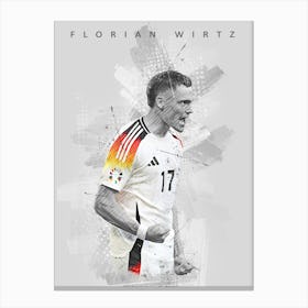 Florian Wirtz Germany Drawing Graffiti Canvas Print