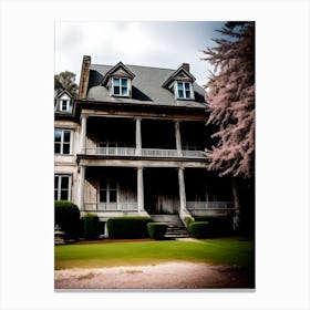 Old Mansion Canvas Print