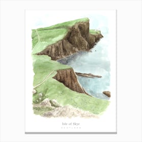 Isle Of Skye Scottish Highlands Scotland Canvas Print