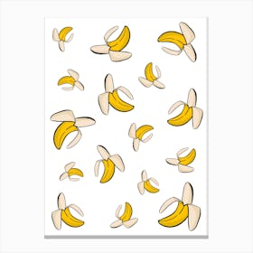 Bananas Pattern Canvas Print