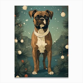 Boxer Dog Canvas Print